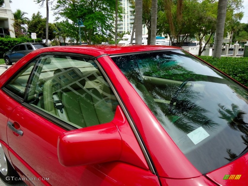 1994 SL 320 Roadster - Imperial Red / Beige photo #83