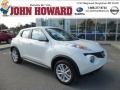 Pearl White 2013 Nissan Juke S AWD