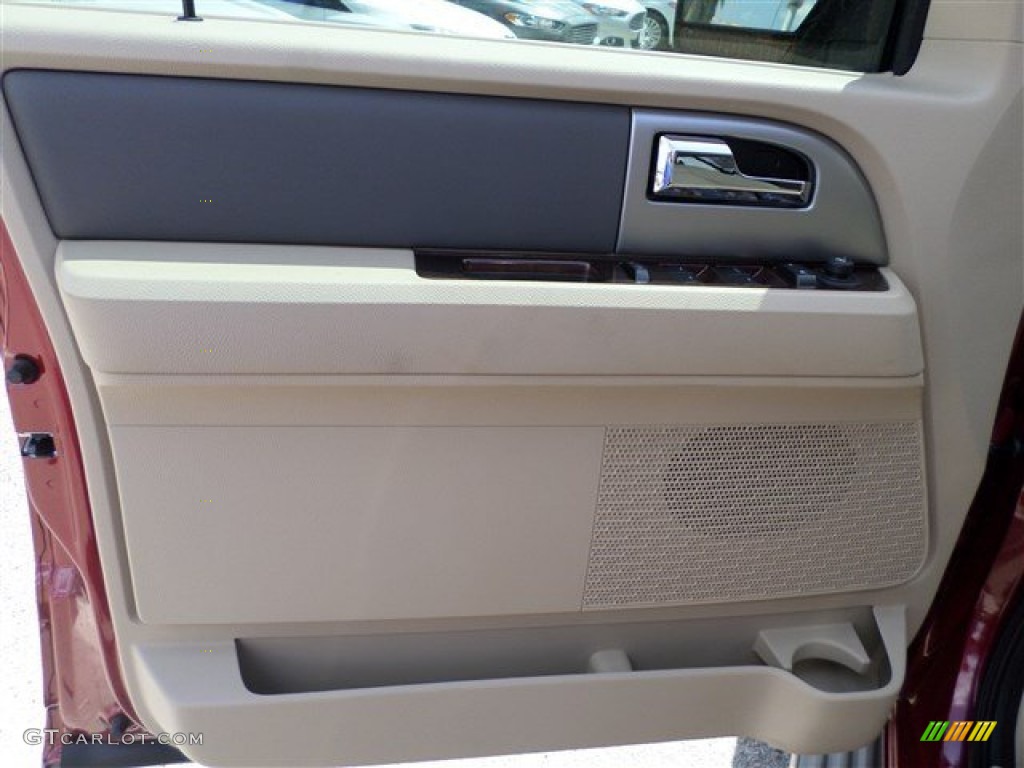 2013 Expedition EL XLT - Ruby Red / Camel photo #20