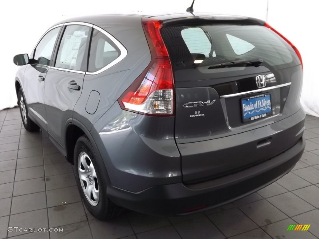 2013 CR-V LX - Polished Metal Metallic / Gray photo #6