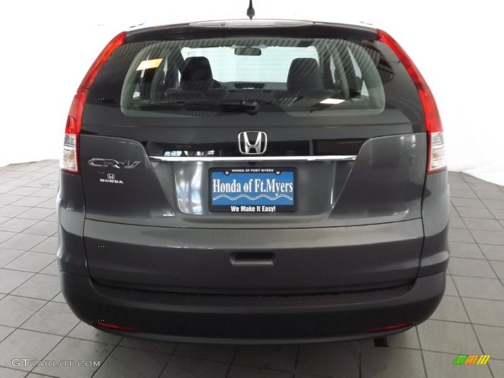 2013 CR-V LX - Polished Metal Metallic / Gray photo #7