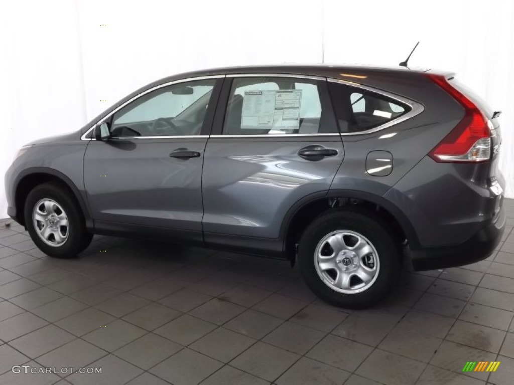 2013 CR-V LX - Polished Metal Metallic / Gray photo #9