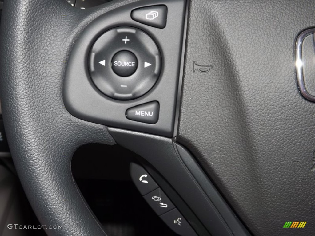 2013 CR-V LX - Polished Metal Metallic / Gray photo #22