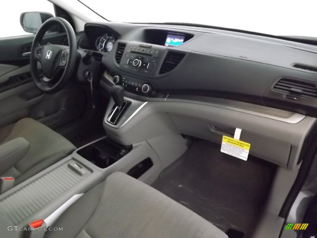 2013 CR-V LX - Polished Metal Metallic / Gray photo #31