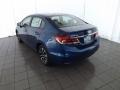 2013 Dyno Blue Pearl Honda Civic EX-L Sedan  photo #6