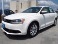 Pure White - Jetta SE Sedan Photo No. 3