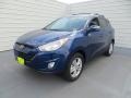 2013 Aurora Blue Hyundai Tucson GLS  photo #9