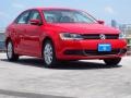 2014 Tornado Red Volkswagen Jetta SE Sedan  photo #1