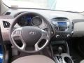 2013 Aurora Blue Hyundai Tucson GLS  photo #23