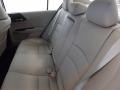 2013 Honda Accord Ivory Interior Rear Seat Photo