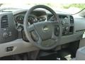 Dark Titanium 2014 Chevrolet Silverado 3500HD WT Crew Cab Utility Truck Steering Wheel