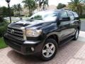 Black 2010 Toyota Sequoia SR5