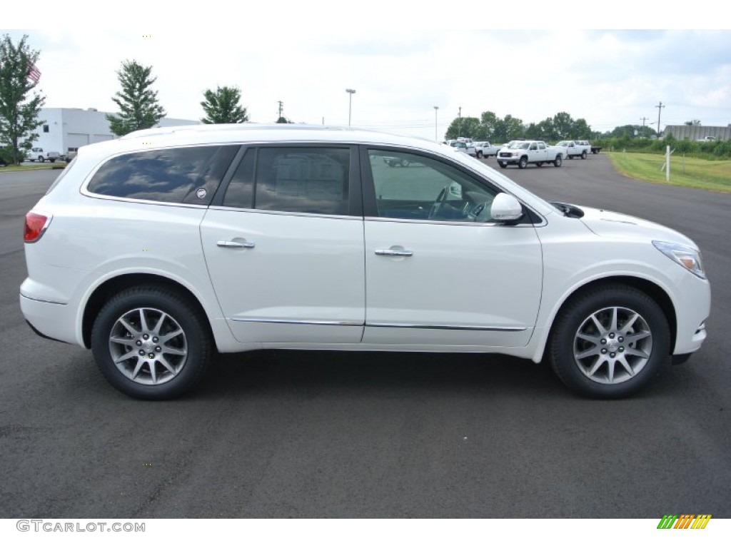 White Opal 2014 Buick Enclave Leather AWD Exterior Photo #85169950