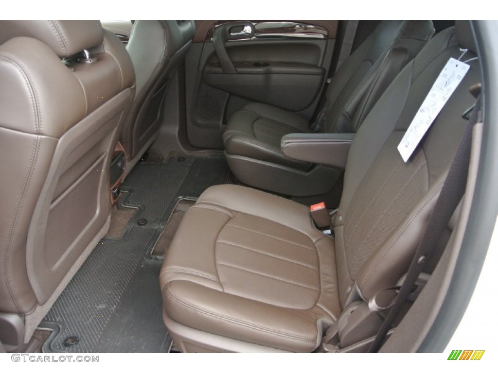 2014 Enclave Leather AWD - White Opal / Cocoa photo #17