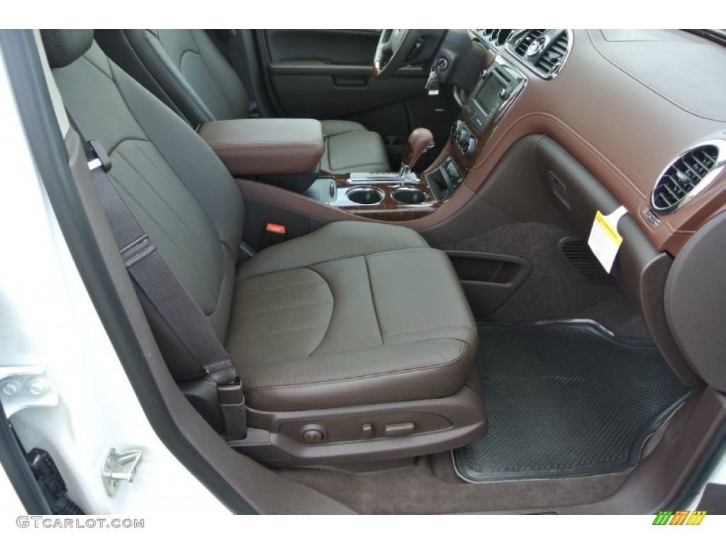 2014 Enclave Leather AWD - White Opal / Cocoa photo #19