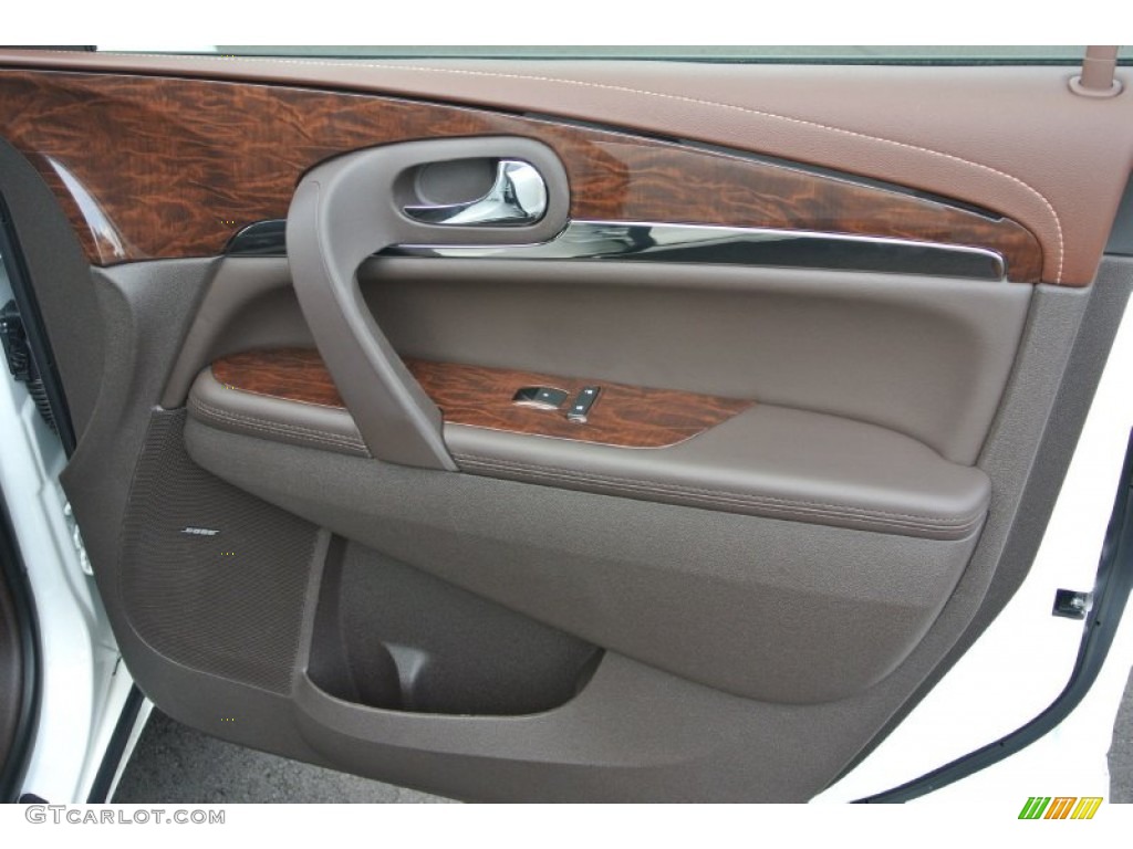 2014 Enclave Leather AWD - White Opal / Cocoa photo #20