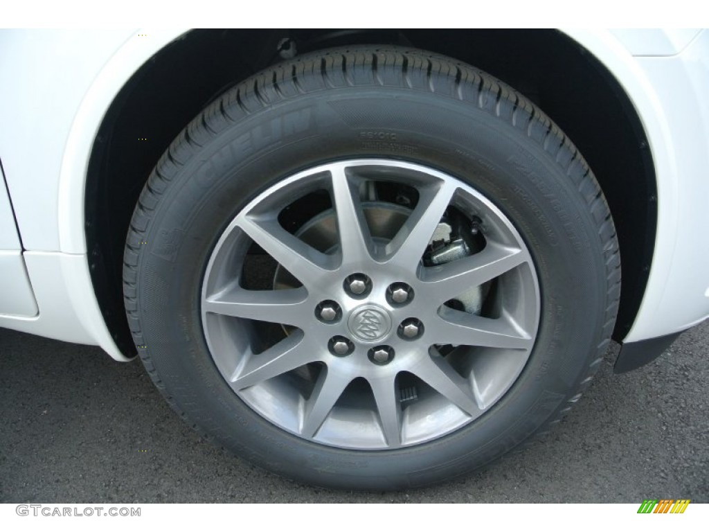 2014 Enclave Leather AWD - White Opal / Cocoa photo #21