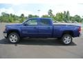 2014 Heritage Blue Metallic GMC Sierra 2500HD SLT Crew Cab 4x4  photo #3