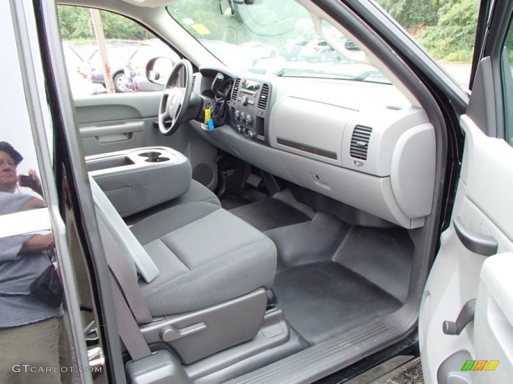 2012 Silverado 1500 Work Truck Extended Cab - Black / Dark Titanium photo #11