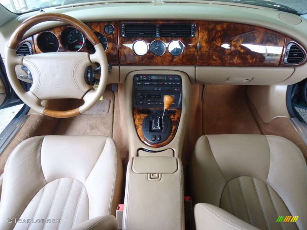 1997 Jaguar XK XK8 Coupe Cashmere Dashboard Photo #85172867