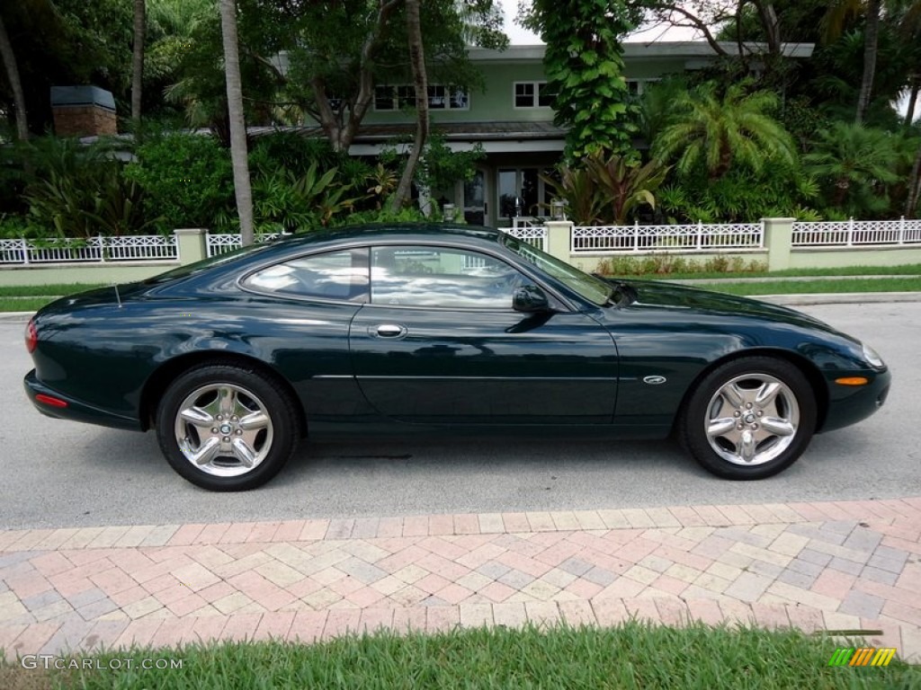 British Racing Green 1997 Jaguar XK XK8 Coupe Exterior Photo #85173047