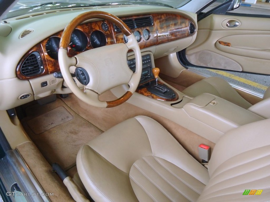 Cashmere Interior 1997 Jaguar XK XK8 Coupe Photo #85173062