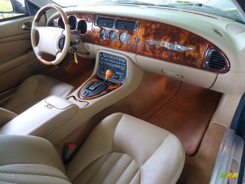 1997 Jaguar XK XK8 Coupe Cashmere Dashboard Photo #85173077