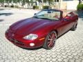 1997 Carnival Red Pearl Metallic Jaguar XK XK8 Convertible  photo #9