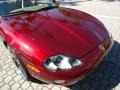1997 Carnival Red Pearl Metallic Jaguar XK XK8 Convertible  photo #17