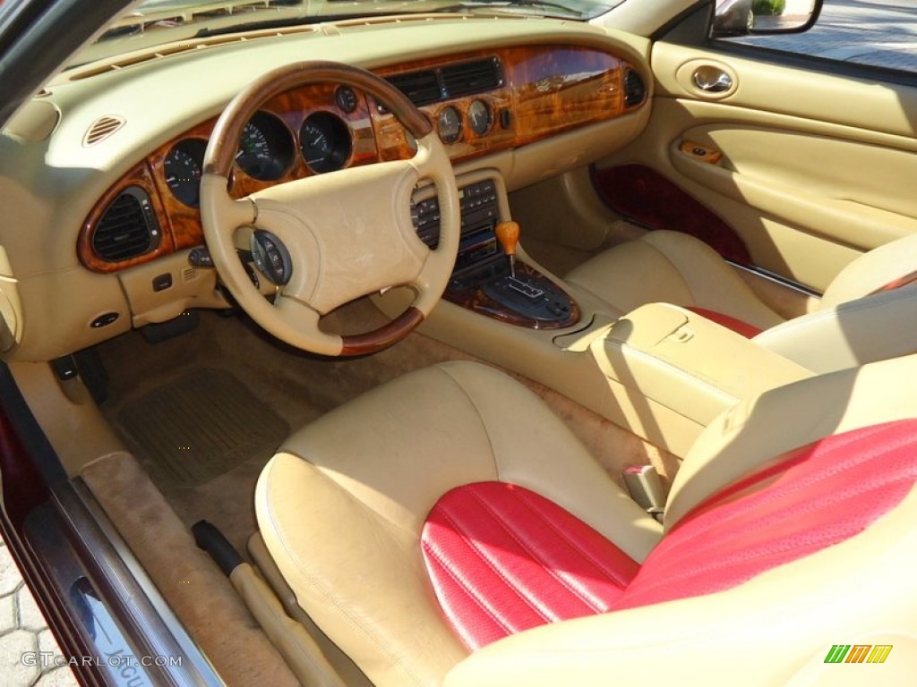 Cashmere Interior 1997 Jaguar XK XK8 Convertible Photo #85174532