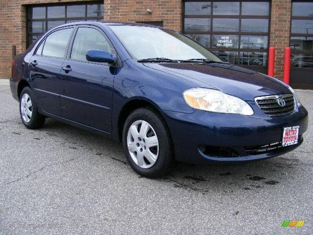 2006 Corolla LE - Indigo Ink Pearl / Stone photo #1