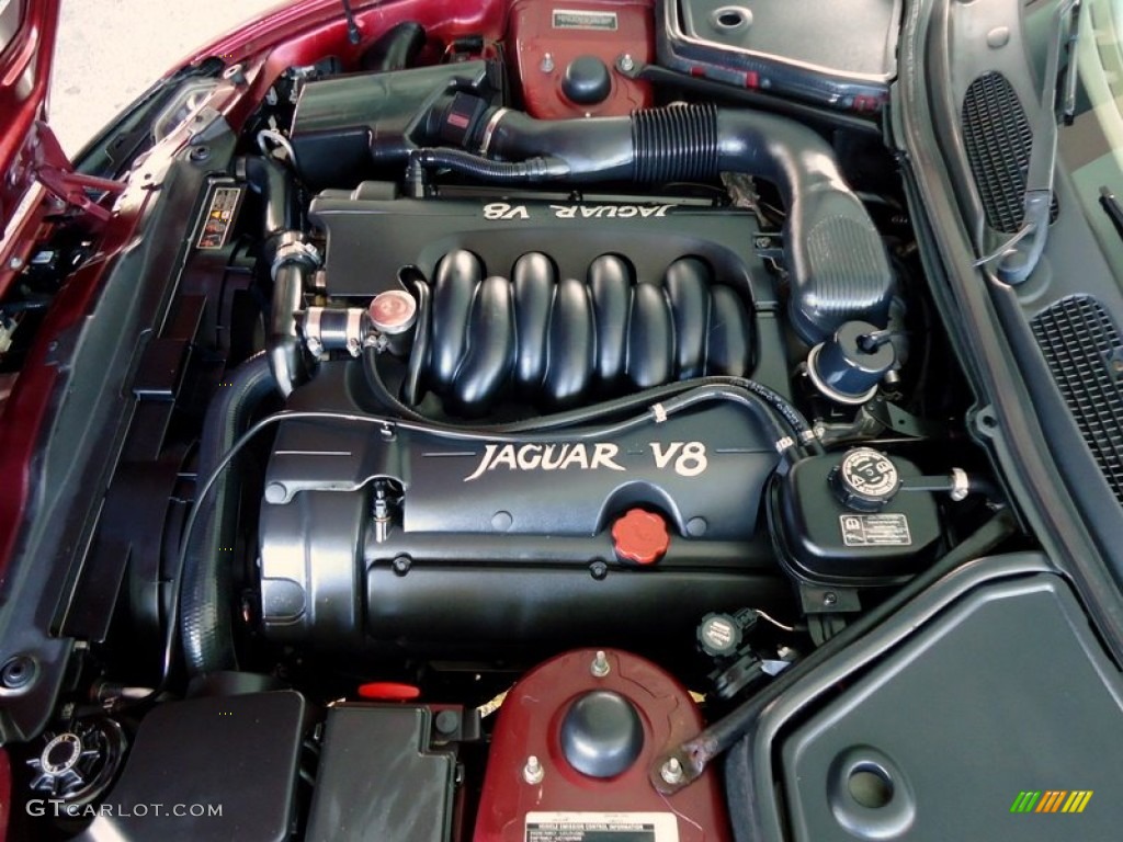 1997 Jaguar XK XK8 Convertible 4.0 Liter DOHC 32-Valve V8 Engine Photo #85174853