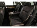 2010 Lincoln MKX Charcoal Black Interior Rear Seat Photo