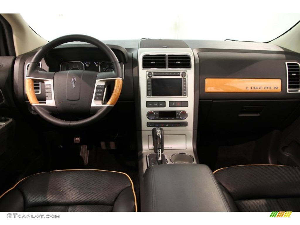 2010 Lincoln MKX AWD Charcoal Black Dashboard Photo #85174931