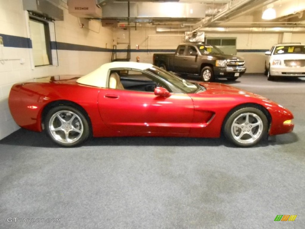Magnetic Red Metallic 2004 Chevrolet Corvette Convertible Exterior Photo #85175945