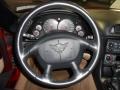 Light Oak 2004 Chevrolet Corvette Convertible Steering Wheel