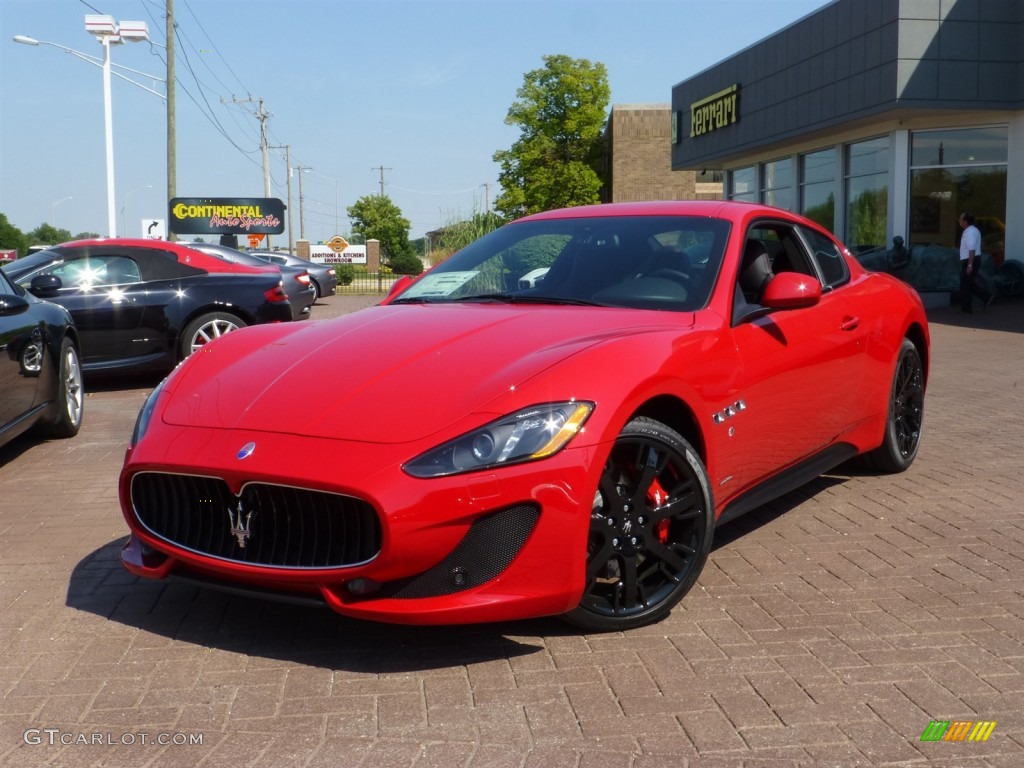 2014 GranTurismo Sport Coupe - Rosso Mondiale (Red) / Nero photo #1