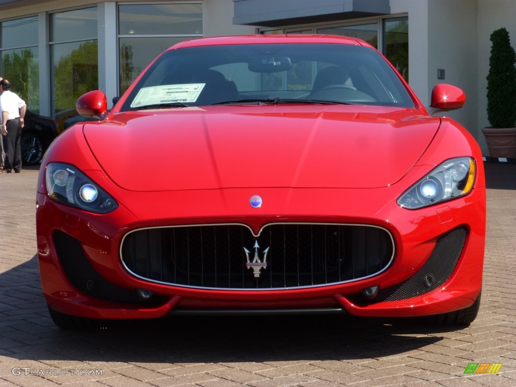 Rosso Mondiale (Red) 2014 Maserati GranTurismo Sport Coupe Exterior Photo #85177529