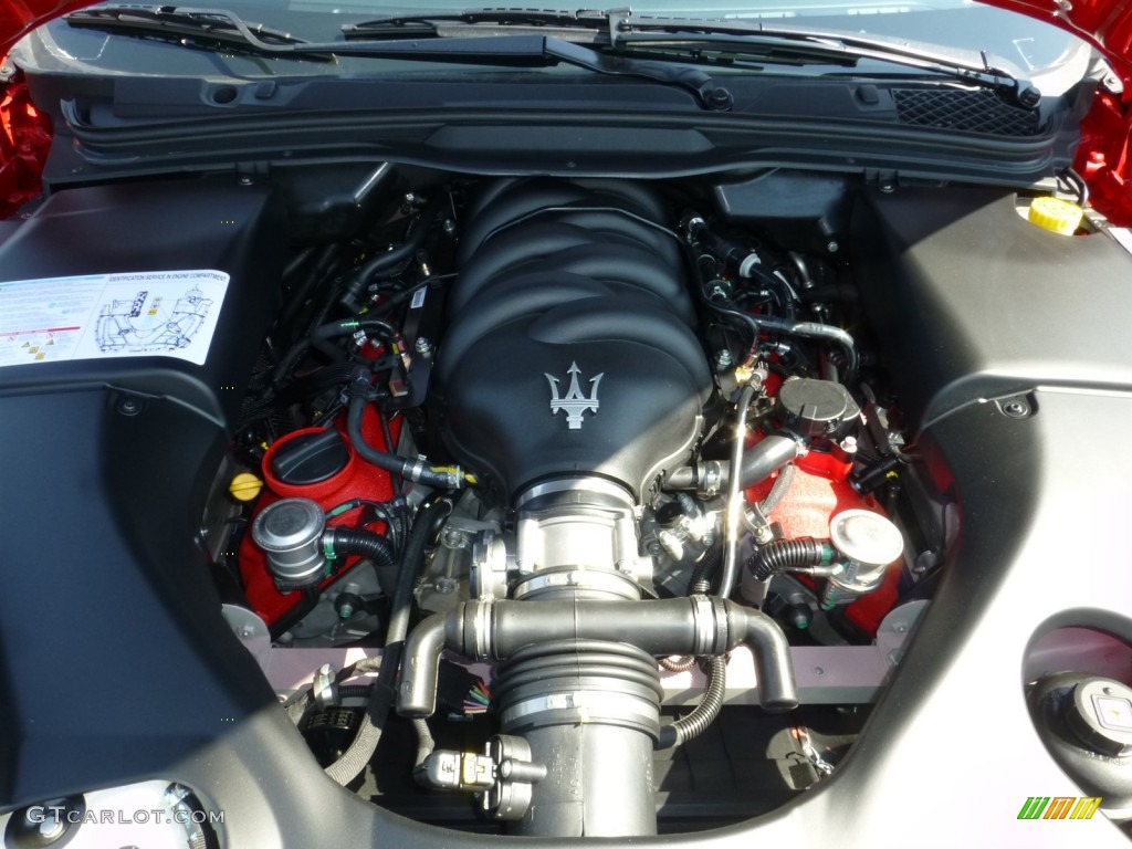 2014 Maserati GranTurismo Sport Coupe 4.7 Liter DOHC 32-Valve VVT V8 Engine Photo #85177552
