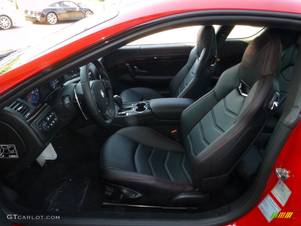Nero Interior 2014 Maserati GranTurismo Sport Coupe Photo #85177622