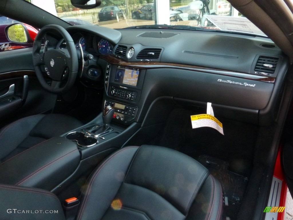 2014 Maserati GranTurismo Sport Coupe Nero Dashboard Photo #85177856