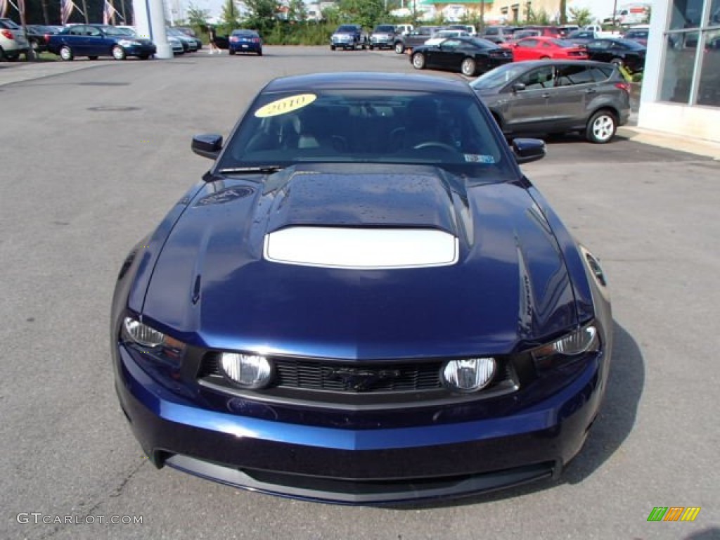 2010 Mustang GT Premium Coupe - Kona Blue Metallic / Charcoal Black photo #3