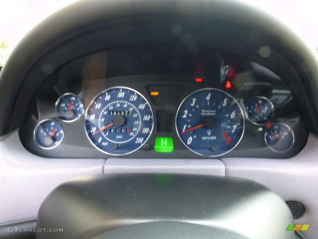 2005 Maserati GranSport Coupe Gauges Photo #85178223