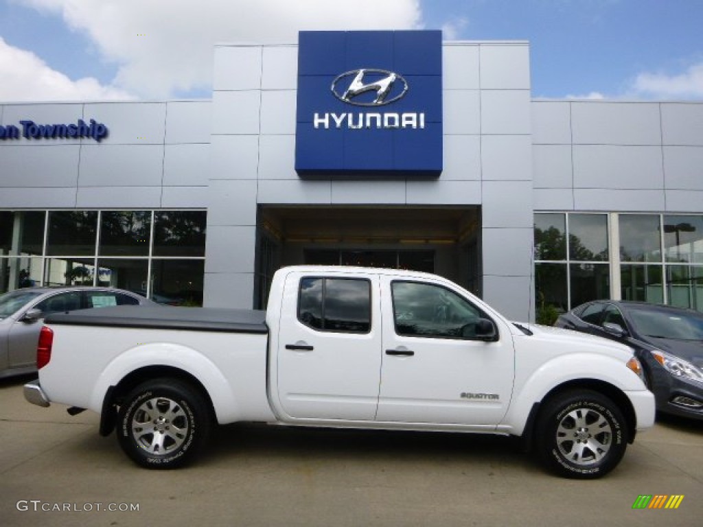 2012 Equator Sport Crew Cab 4x4 - Glacier White / Graphite photo #1