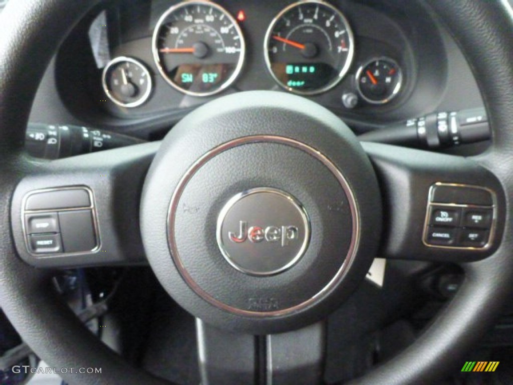 2013 Wrangler Sport 4x4 - True Blue Pearl / Black photo #17