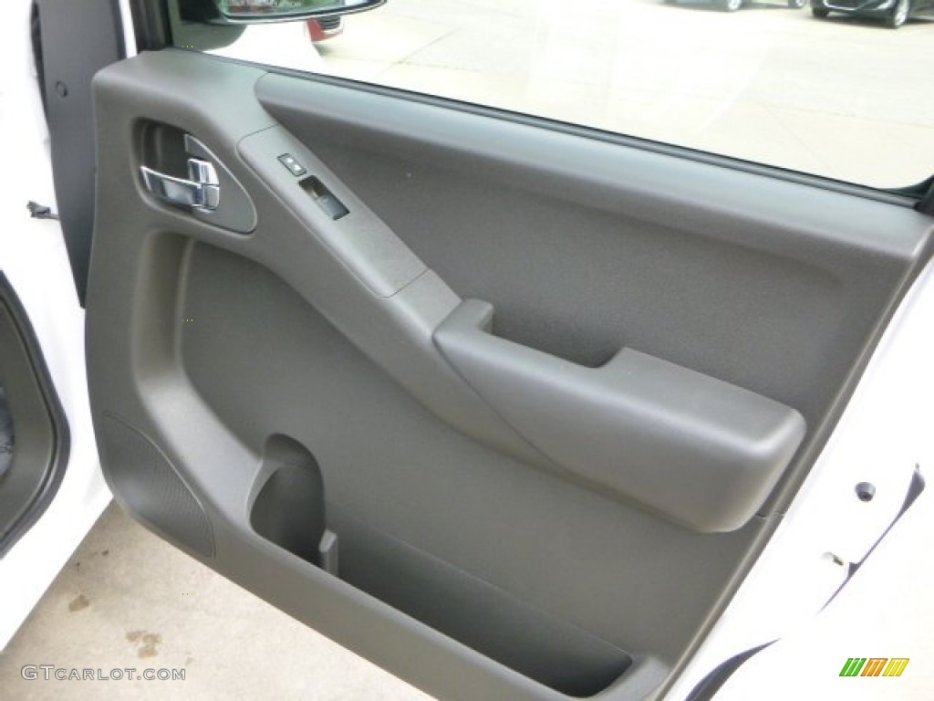 2012 Suzuki Equator Sport Crew Cab 4x4 Graphite Door Panel Photo #85178699
