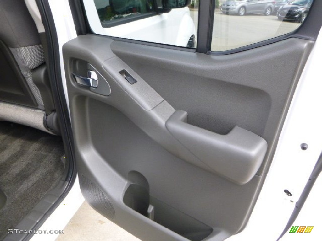 2012 Suzuki Equator Sport Crew Cab 4x4 Graphite Door Panel Photo #85178717