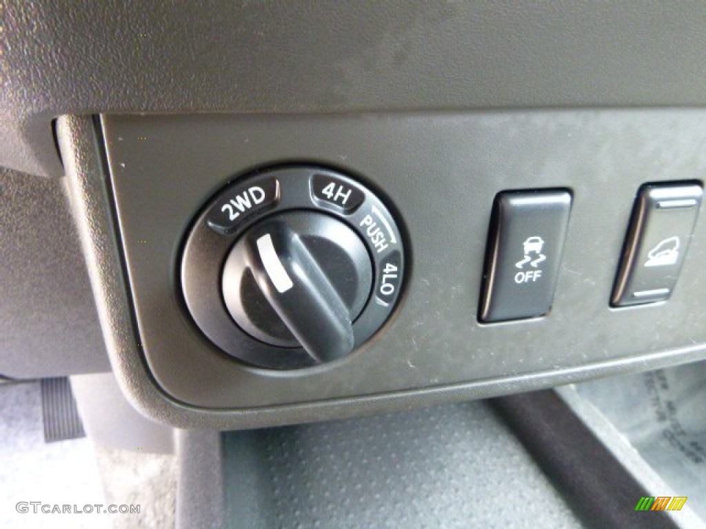 2012 Suzuki Equator Sport Crew Cab 4x4 Controls Photo #85178789