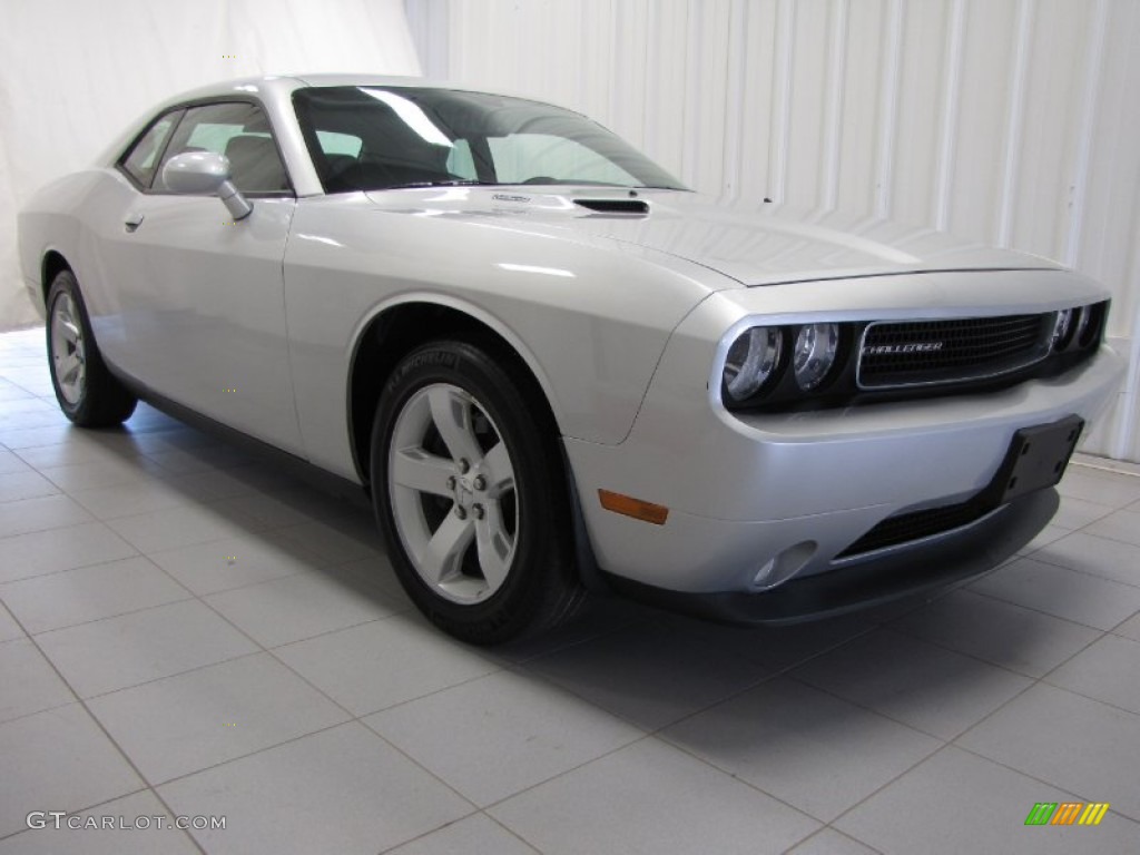 2012 Challenger R/T - Bright Silver Metallic / Dark Slate Gray photo #1