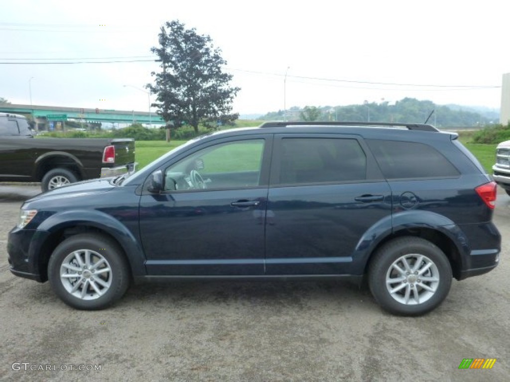 2014 Journey SXT AWD - Fathom Blue Pearl / Black photo #2